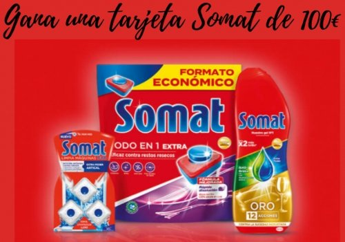 Gana una tarjeta Somat de 100€